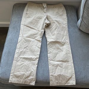 Tan Land’s End trousers size 8P.
